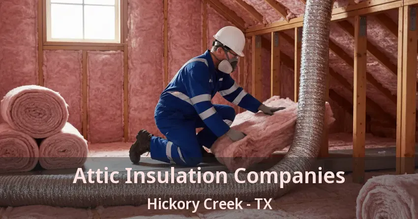 Attic Insulation Companies Hickory Creek - TX