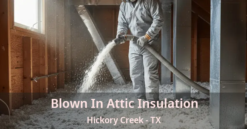 Blown In Attic Insulation Hickory Creek - TX Blown In Attic Insulation Hickory Creek - TX