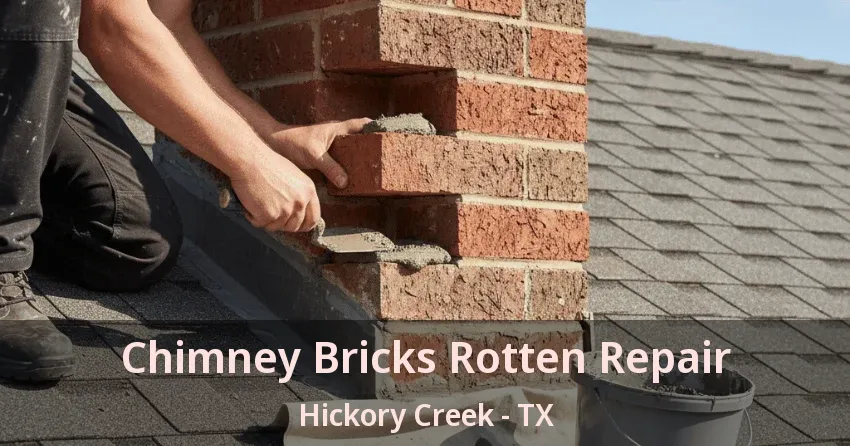 Chimney Bricks Rotten Repair Hickory Creek - TX Chimney Bricks Rotten Repair Hickory Creek - TX