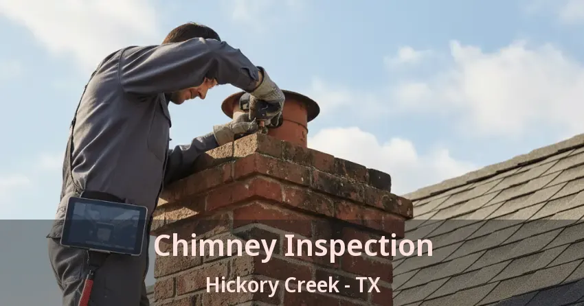 Chimney Inspection Hickory Creek - TX