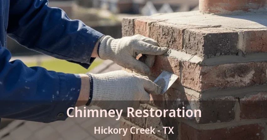 Chimney Restoration Hickory Creek - TX