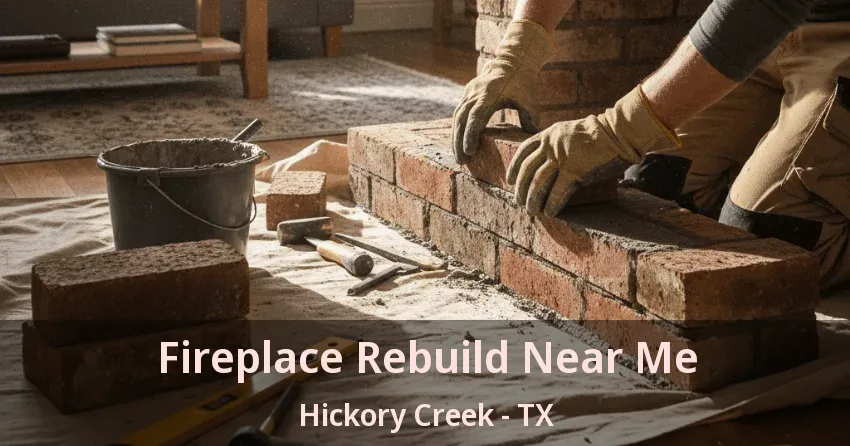 Fireplace Rebuild Near Me Hickory Creek - TX