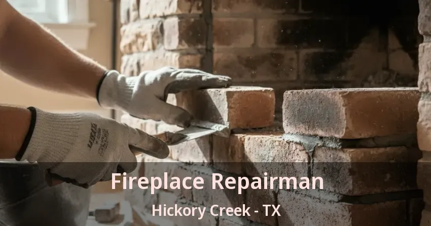 Fireplace Repairman Hickory Creek - TX