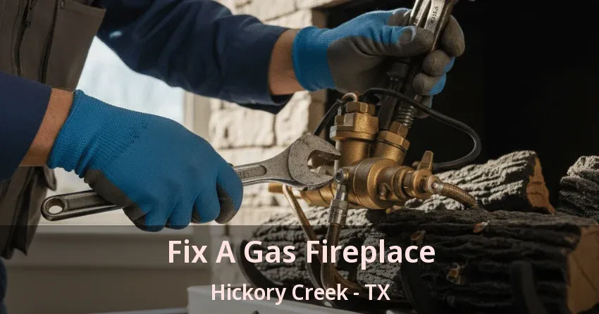 Fix A Gas Fireplace Hickory Creek - TX