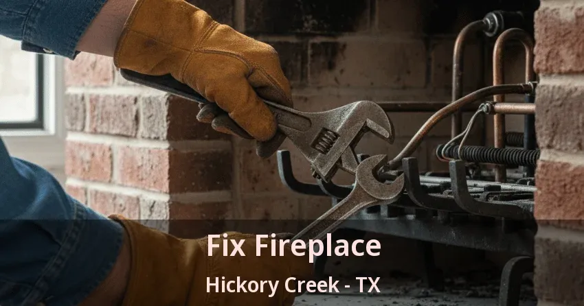 Fix Fireplace Hickory Creek - TX
