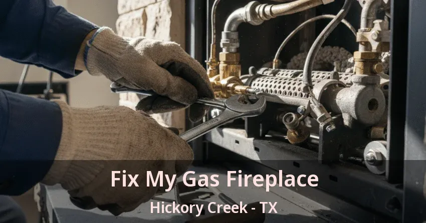 Fix My Gas Fireplace Hickory Creek - TX