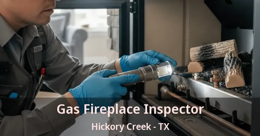 Gas Fireplace Inspector Hickory Creek - TX