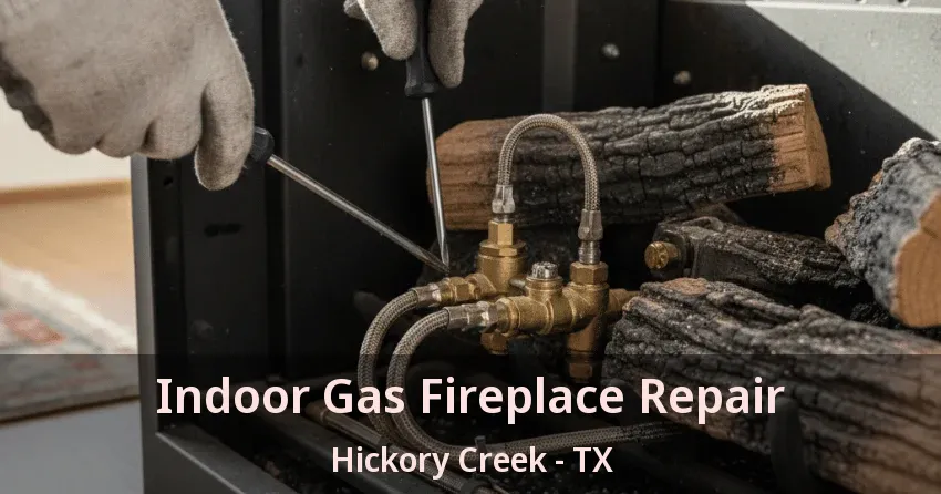 Indoor Gas Fireplace Repair Hickory Creek - TX