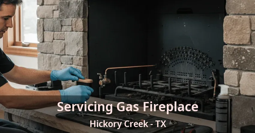 Servicing Gas Fireplace Hickory Creek - TX